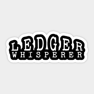 Ledger Whisperer Sticker